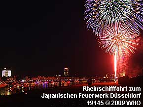 Japanisches Feuerwerk Dsseldorf